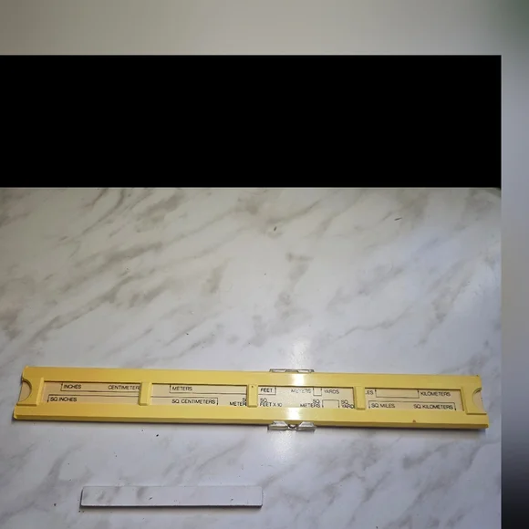 Yellow Conversion Ruler - Picture 4 of 4